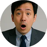 サービスの手厚さに驚く男性